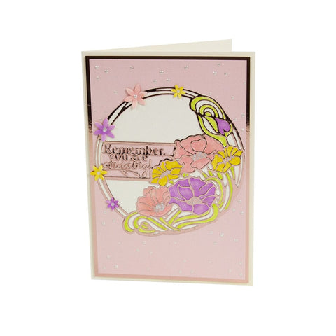 Tonic Studios bundle Scribbled Blossoms Sentiments Die Set Bundle - DB120