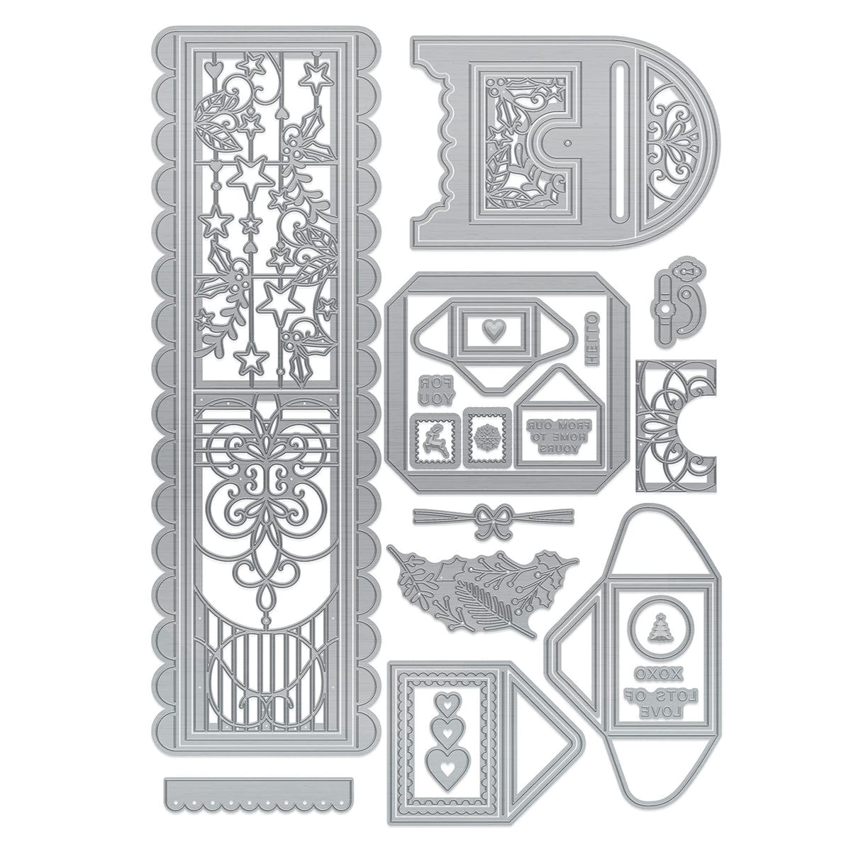 Tonic Studios bundle Special Delivery Post Box Die & Stamp Set - 5319e