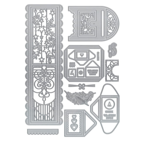 Tonic Studios bundle Special Delivery Post Box Die & Stamp Set - 5319e