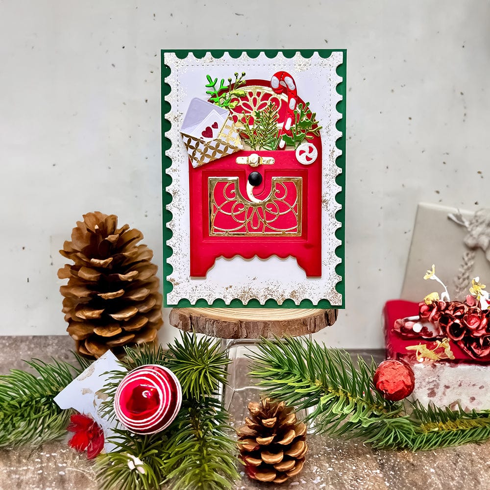 Tonic Studios bundle Special Delivery Post Box Die & Stamp Set - 5319e