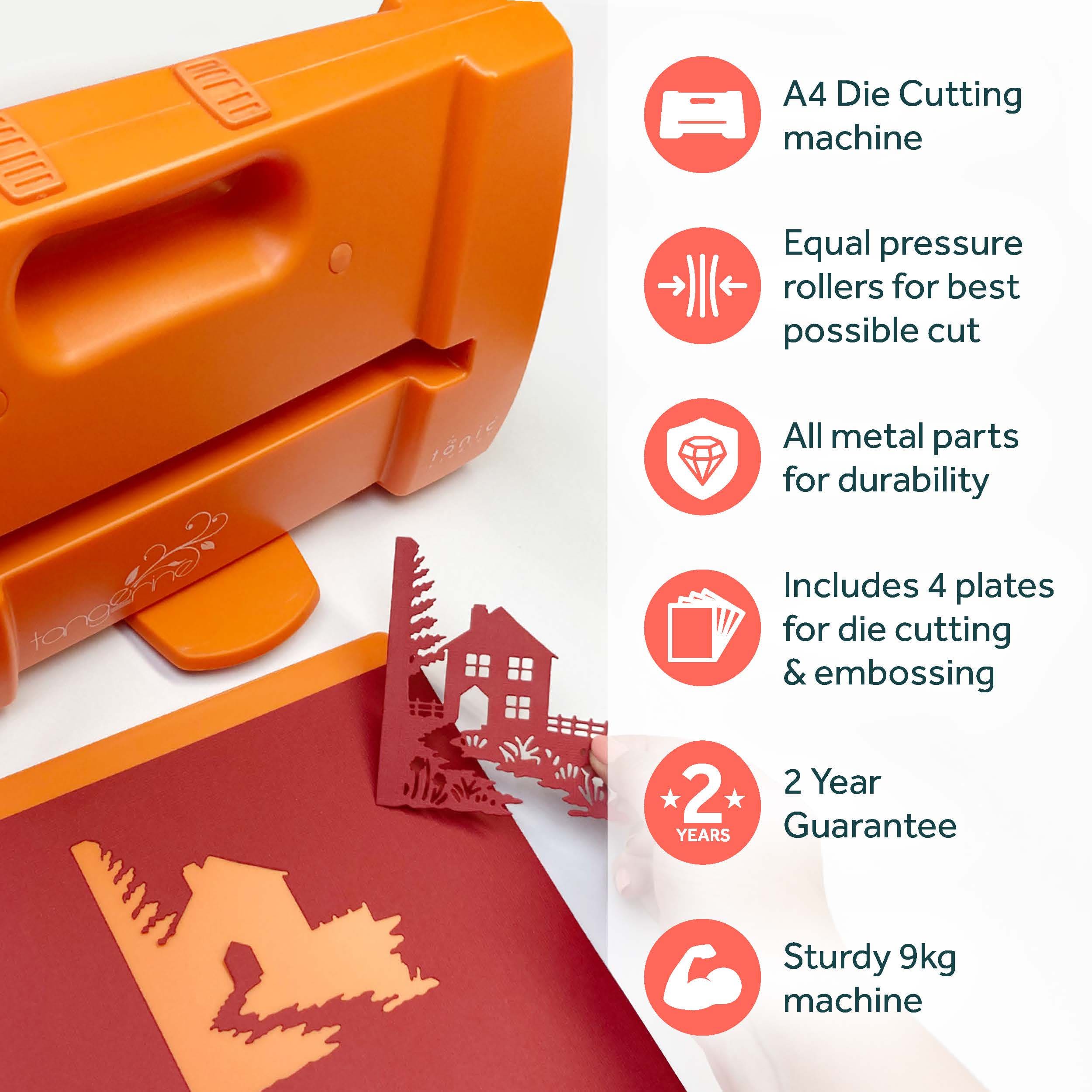 Tonic Studios bundle Tangerine Die Cutting Machine with A Very Festive Fayre Collection - TB03