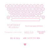 Load image into Gallery viewer, Tonic Studios bundle Terrific Typewriter Die &amp; Stamp Set - JS01