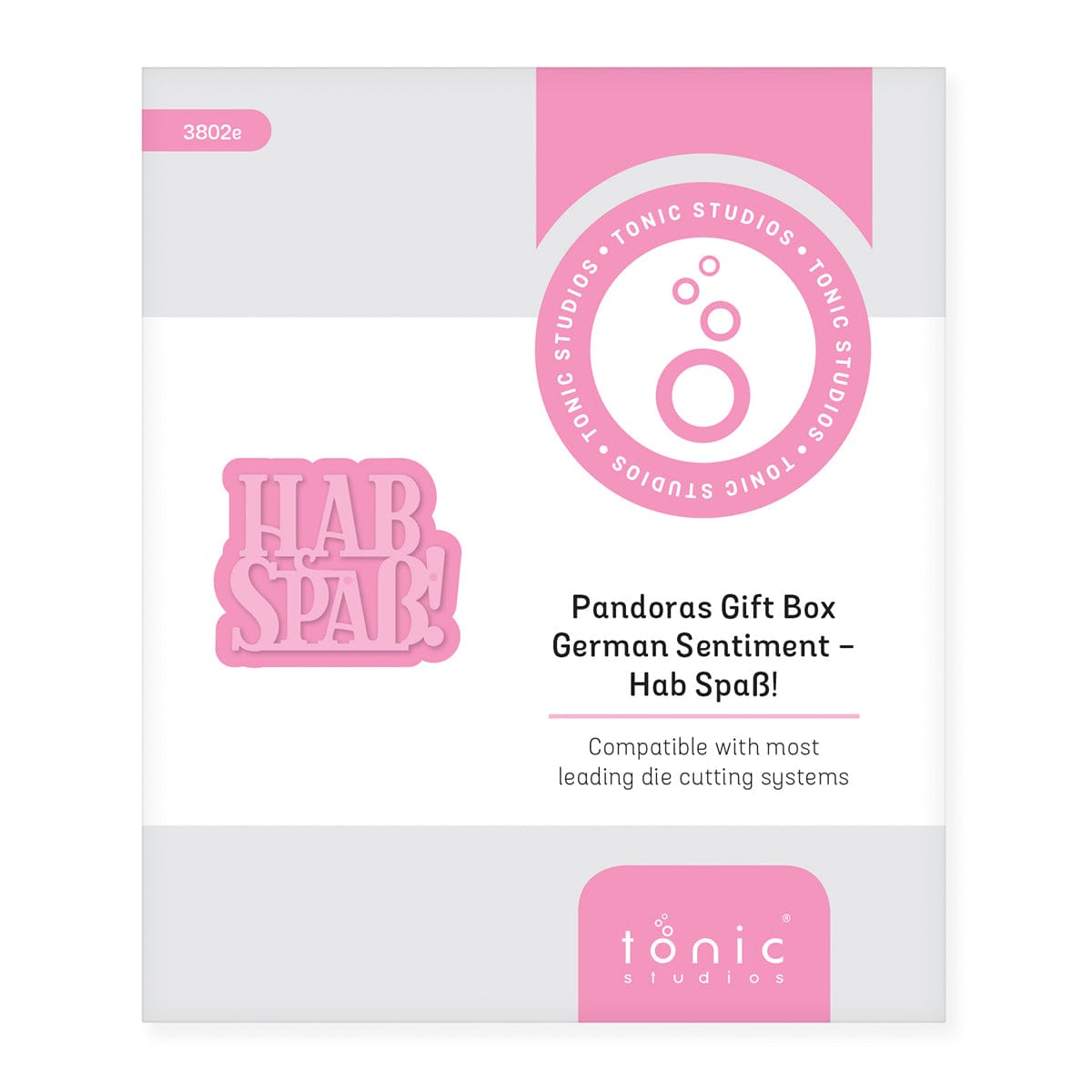 Tonic Studios bundle Tonic Studios - Pandoras Gift Box German Sentiment - Hab Spaß! - 3802E