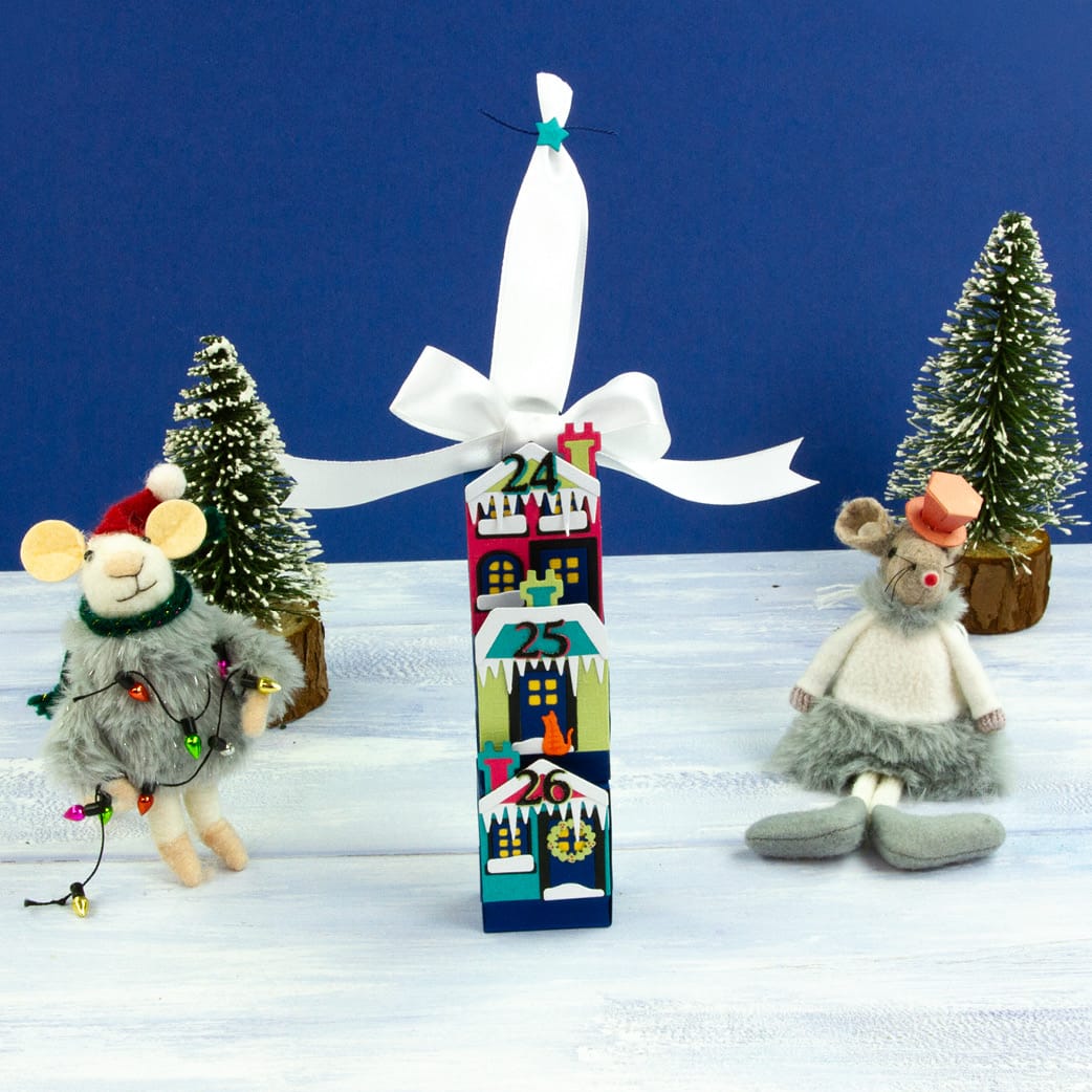 Tonic Studios Christmas Street Advent Book Die Set