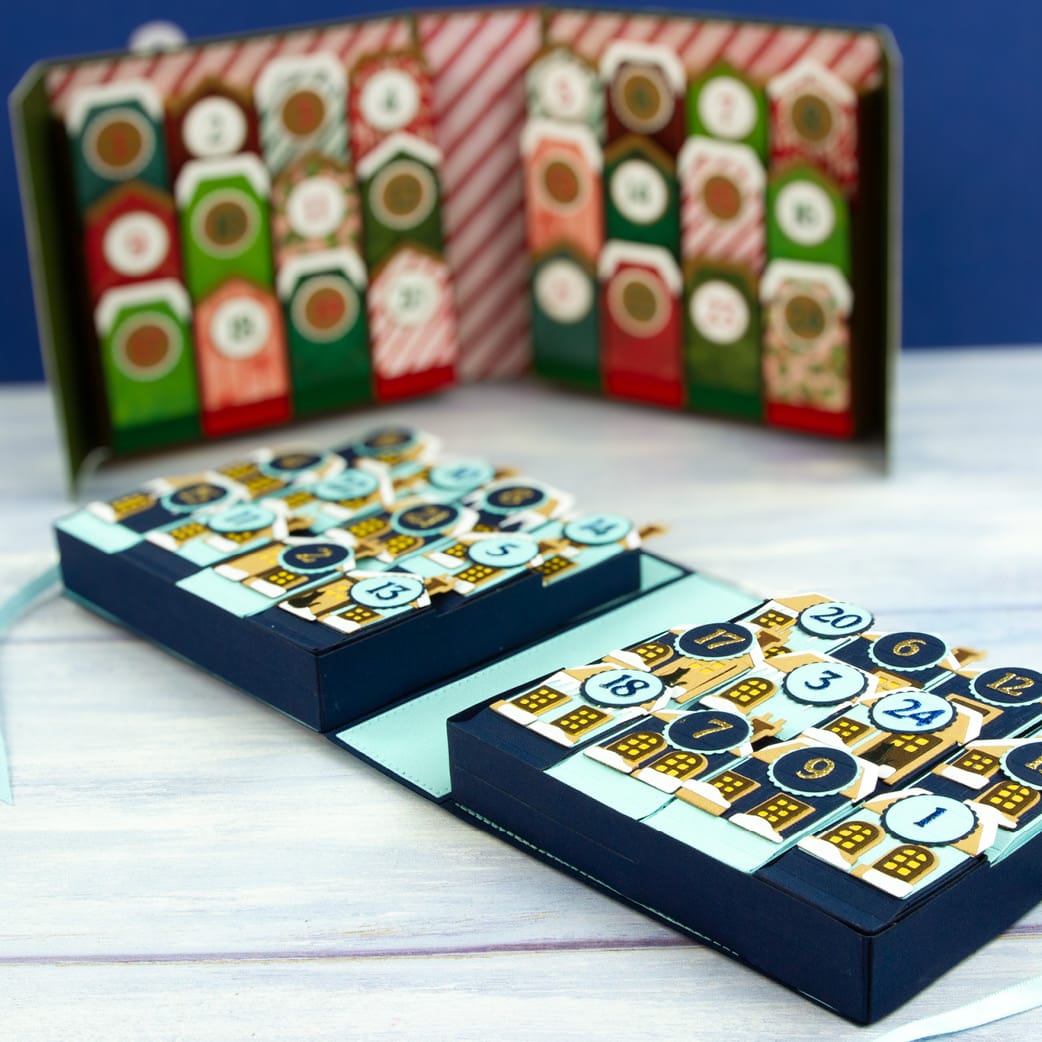 Tonic Studios Christmas Street Advent Book Die Set