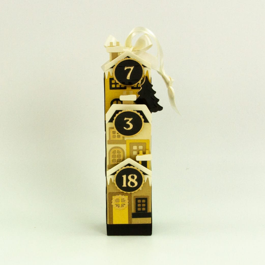 Tonic Studios Christmas Street Advent Book Die Set