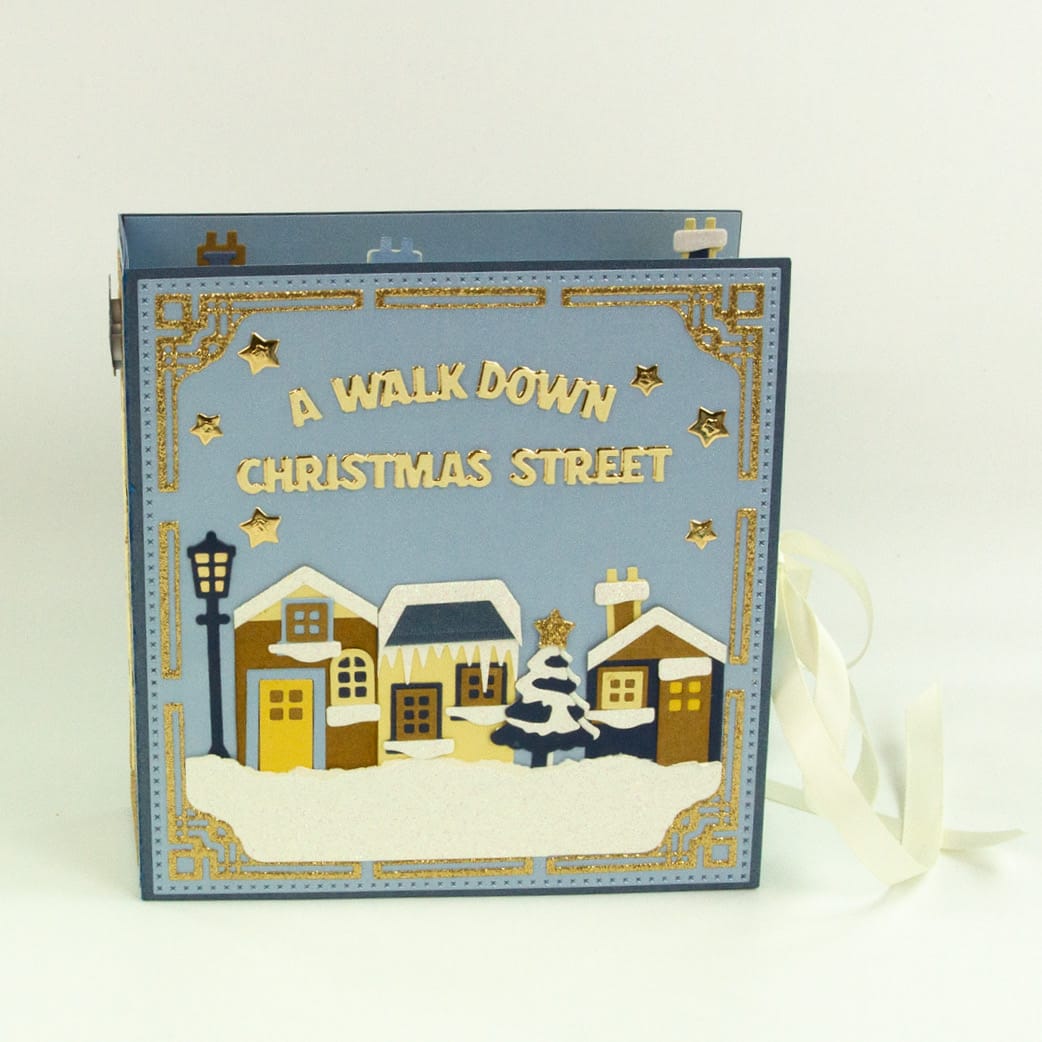 Tonic Studios Christmas Street Advent Book Die Set