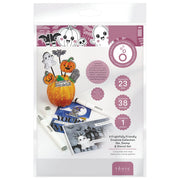 Tonic Studios Creative Collection A Frightfully Friendly Creative Collection - Die, Stamp & Stencil Set - 5977e