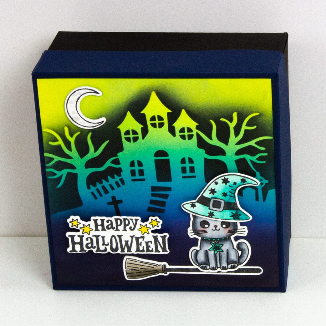 Tonic Studios Creative Collection A Frightfully Friendly Creative Collection - Die, Stamp & Stencil Set - 5977e