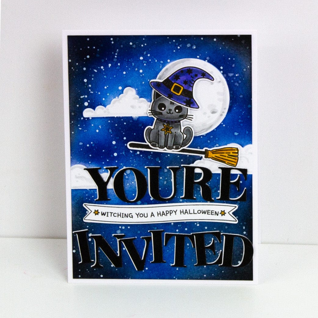 Tonic Studios Creative Collection A Frightfully Friendly Creative Collection - Die, Stamp & Stencil Set - 5977e