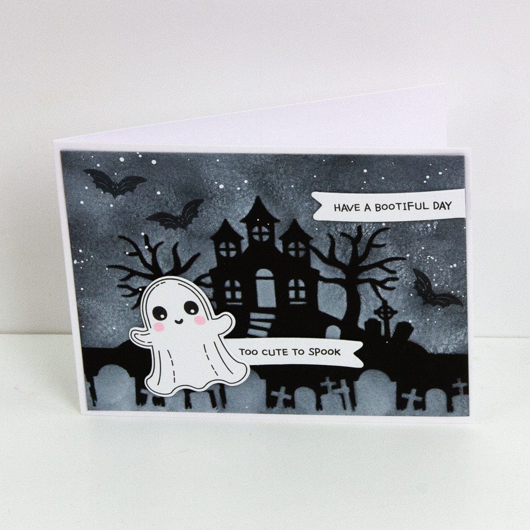 Tonic Studios Creative Collection A Frightfully Friendly Creative Collection - Die, Stamp & Stencil Set - 5977e