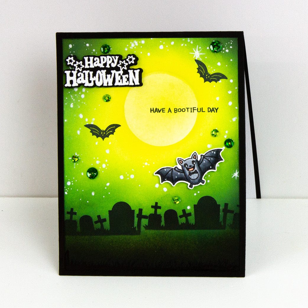 Tonic Studios Creative Collection A Frightfully Friendly Creative Collection - Die, Stamp & Stencil Set - 5977e