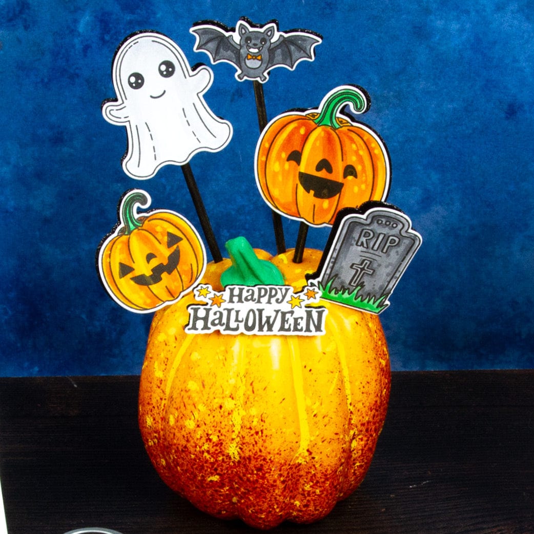 Tonic Studios Creative Collection A Frightfully Friendly Creative Collection - Die, Stamp & Stencil Set - 5977e