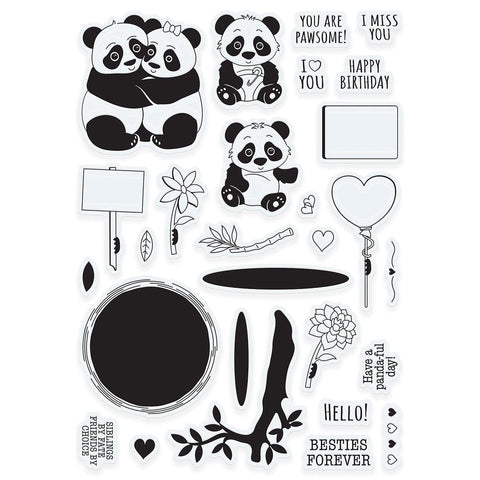 Tonic Studios Creative Collection A Panda-ful Creative Collection - Die, Stamp & Stencil Set - 5938e