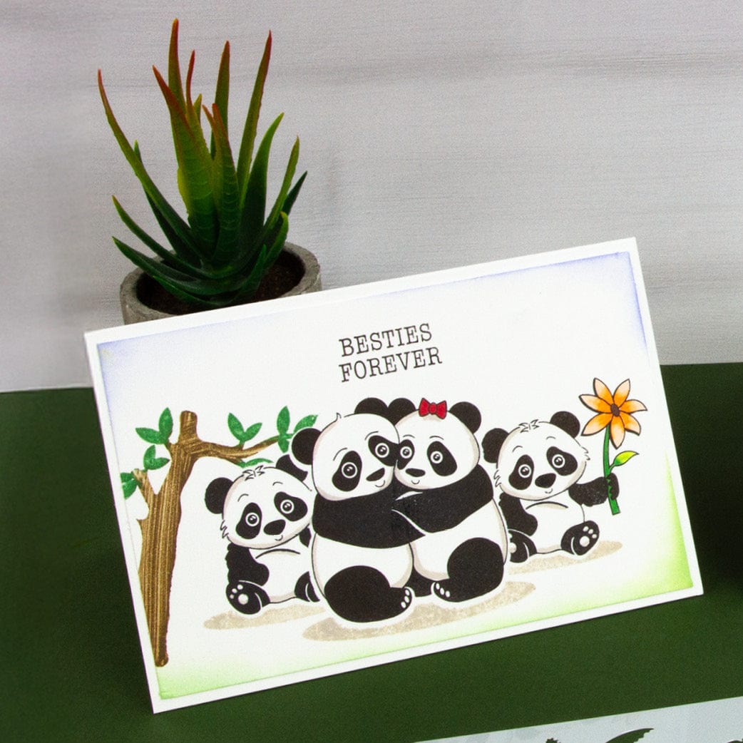 Tonic Studios Creative Collection A Panda-ful Creative Collection - Die, Stamp & Stencil Set - 5938e