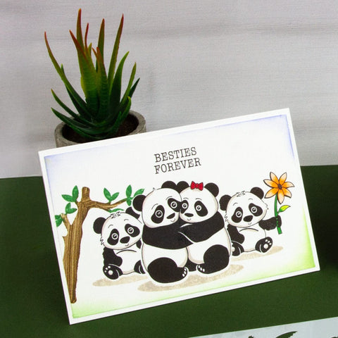Tonic Studios Creative Collection A Panda-ful Creative Collection - Die, Stamp & Stencil Set - 5938e