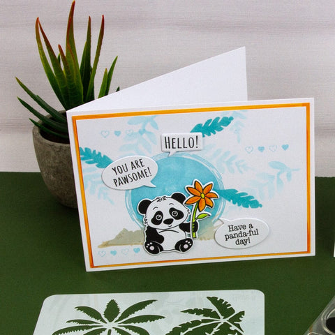 Tonic Studios Creative Collection A Panda-ful Creative Collection - Die, Stamp & Stencil Set - 5938e