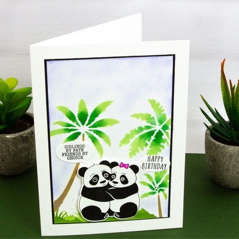 Tonic Studios Creative Collection A Panda-ful Creative Collection - Die, Stamp & Stencil Set - 5938e