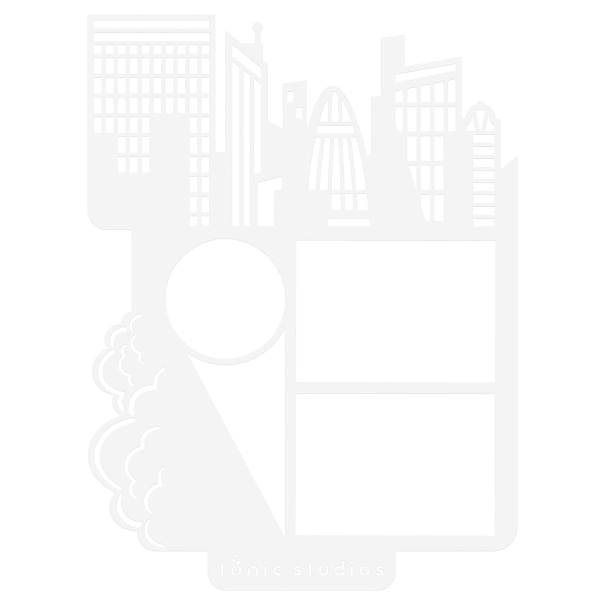 Tonic Studios Creative Collection A Super Heroic Creative Collection - Die, Stamp & Stencil Set - 5939e