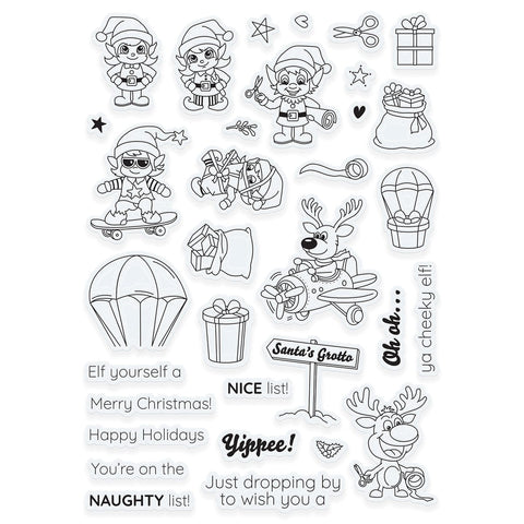 Tonic Studios Creative Collection A Very Elfy Creative Collection - Die, Stamp & Stencil Set - 5945e