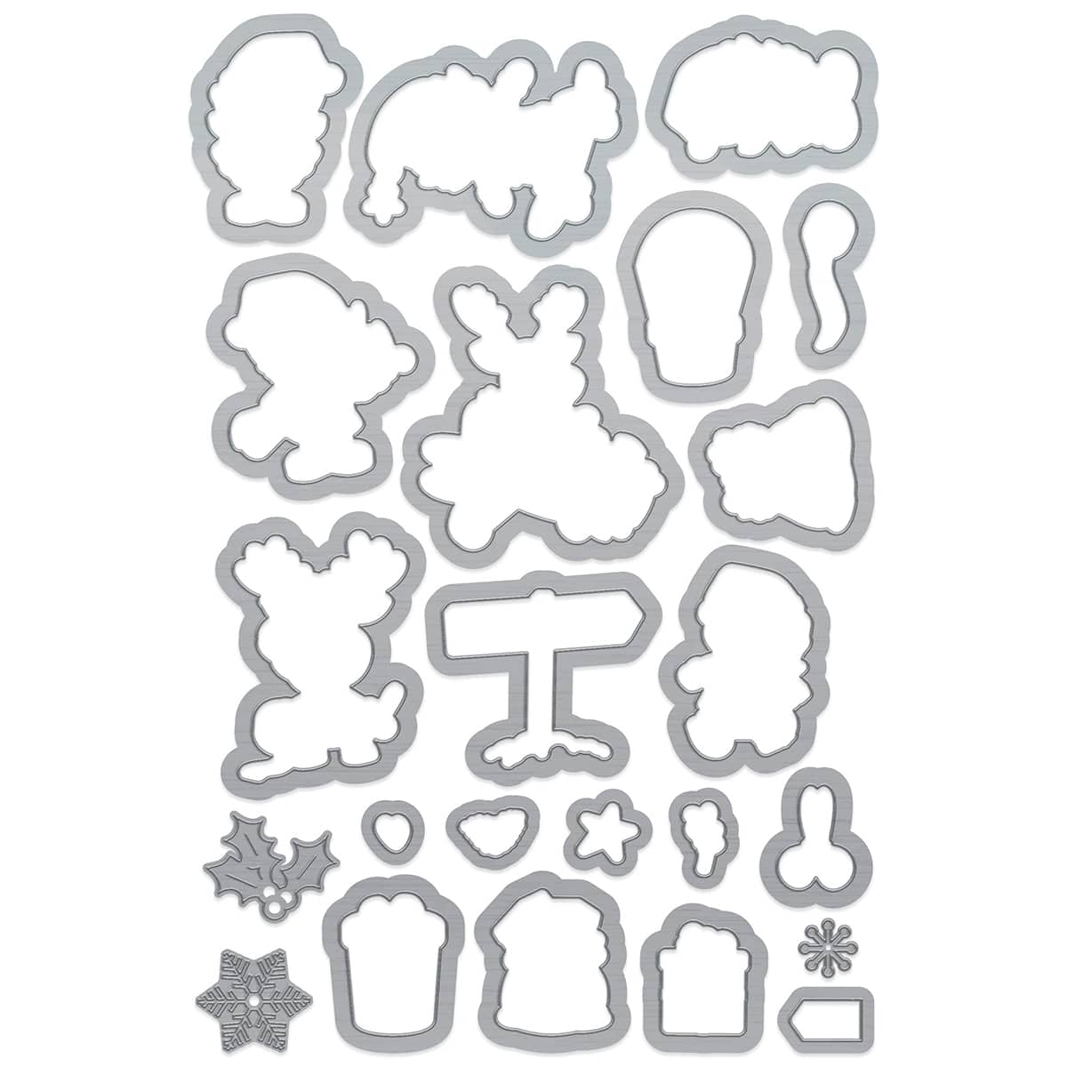 Tonic Studios Creative Collection A Very Elfy Creative Collection - Die, Stamp & Stencil Set - 5945e