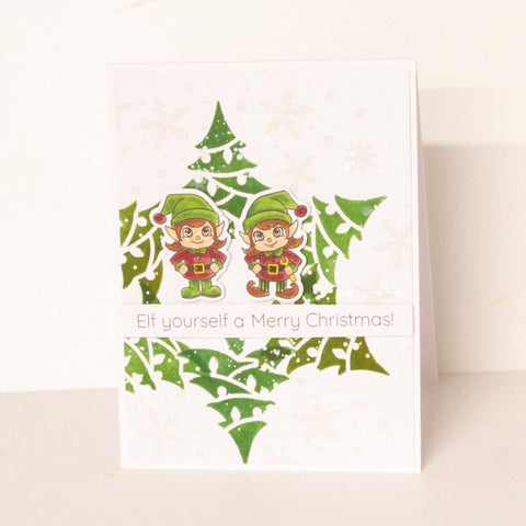 Tonic Studios Creative Collection A Very Elfy Creative Collection - Die, Stamp & Stencil Set - 5945e
