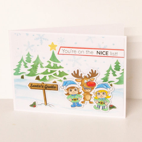 Tonic Studios Creative Collection A Very Elfy Creative Collection - Die, Stamp & Stencil Set - 5945e