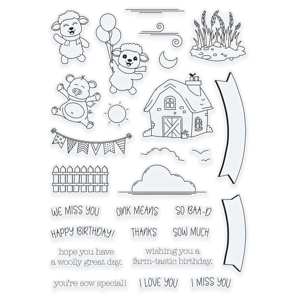 Tonic Studios Creative Collection A Woolly Great Creative Collection - Die, Stamp & Stencil Set - 5944e