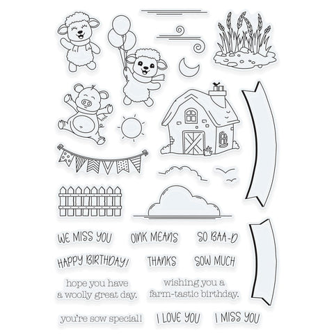 Tonic Studios Creative Collection A Woolly Great Creative Collection - Die, Stamp & Stencil Set - 5944e
