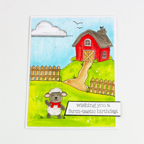 Tonic Studios Creative Collection A Woolly Great Creative Collection - Die, Stamp & Stencil Set - 5944e