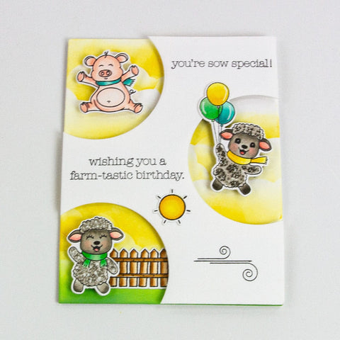Tonic Studios Creative Collection A Woolly Great Creative Collection - Die, Stamp & Stencil Set - 5944e