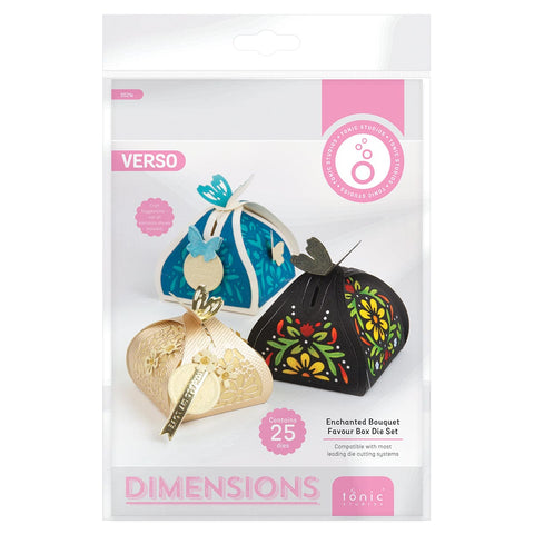 Tonic Studios Designers Choice Enchanted Bouquet Favour Box Die Set - 5521e