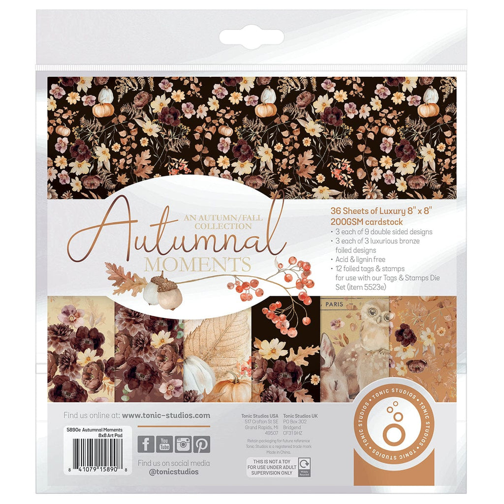 Tonic Studios Die Cutting A Box of Memories Die & Patterned Pad Collection - BW2505