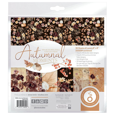Tonic Studios Die Cutting A Box of Memories Die & Patterned Pad Collection - BW2505