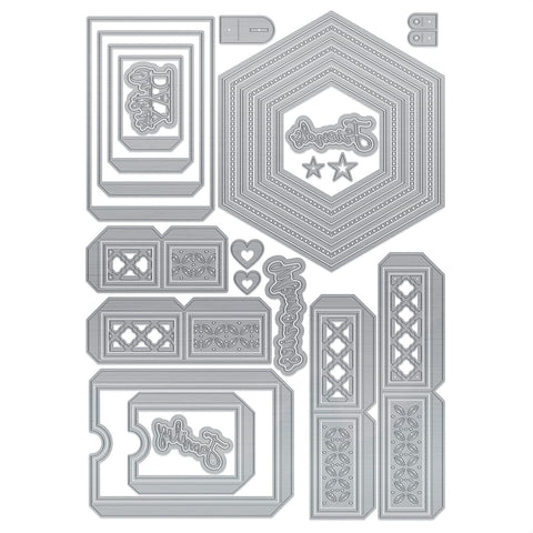 Tonic Studios Die Cutting A Box of Memories Die Set - 5889e