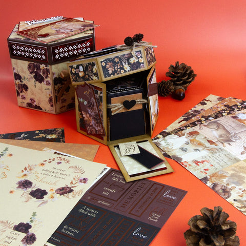 Tonic Studios Die Cutting A Box of Memories Die Set - 5889e