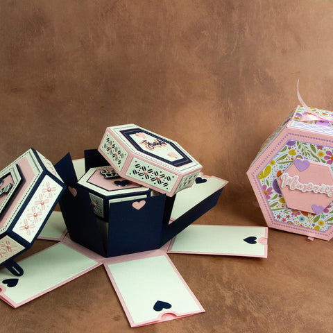 Tonic Studios Die Cutting A Box of Memories Die Set - 5889e