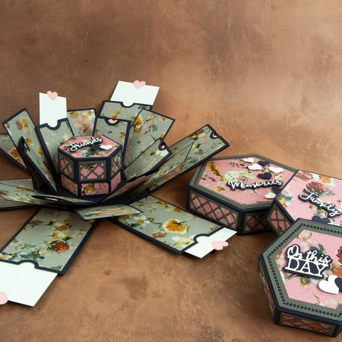 Tonic Studios Die Cutting A Box of Memories Die Set - 5889e