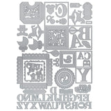 Load image into Gallery viewer, Tonic Studios Die Cutting ABC Baby Blocks Die Set - 5410e