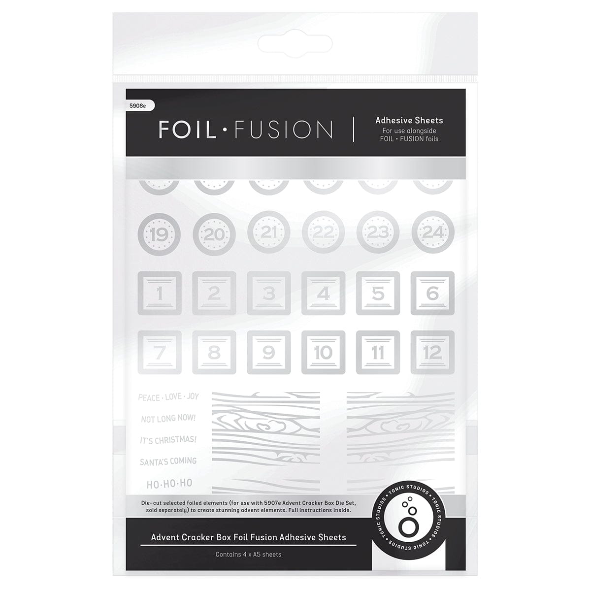 Tonic Studios Die Cutting Advent Cracker Box Die & Foil Fusion Collection - BW2503