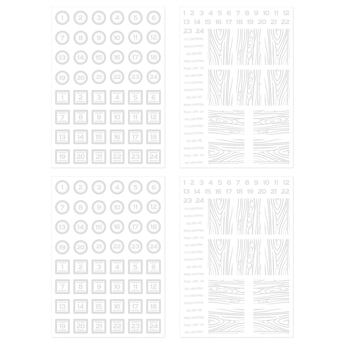 Tonic Studios Die Cutting Advent Cracker Box Die & Foil Fusion Collection - BW2503