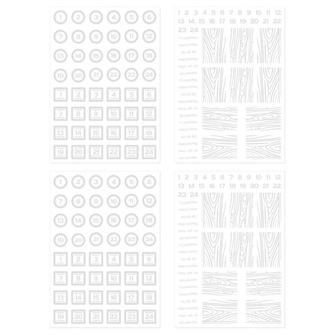 Tonic Studios Die Cutting Advent Cracker Box Die & Foil Fusion Collection - BW2503