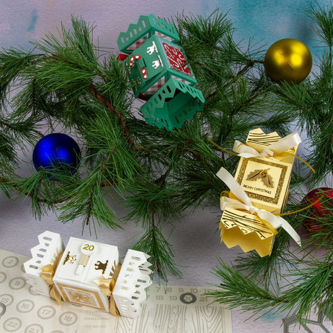 Tonic Studios Die Cutting Advent Cracker Box Die Set - 5907e