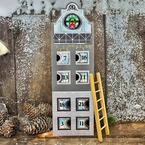 Tonic Studios Die Cutting Advent Town Die Set - 5275e