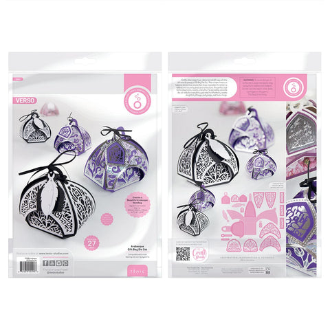 Tonic Studios Die Cutting Arabesque Gift Bag Die Set - 5499E