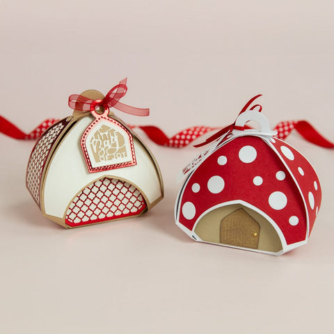Tonic Studios Die Cutting Arabesque Gift Bag Die Set - 5499E