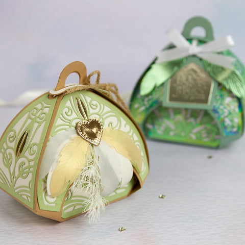 Tonic Studios Die Cutting Arabesque Gift Bag Die Set - 5499E
