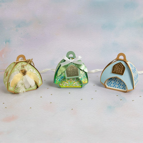 Tonic Studios Die Cutting Arabesque Gift Bag Die Set - 5499E