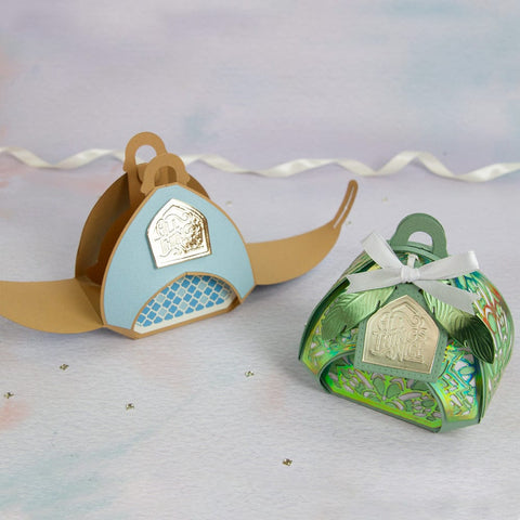 Tonic Studios Die Cutting Arabesque Gift Bag Die Set - 5499E