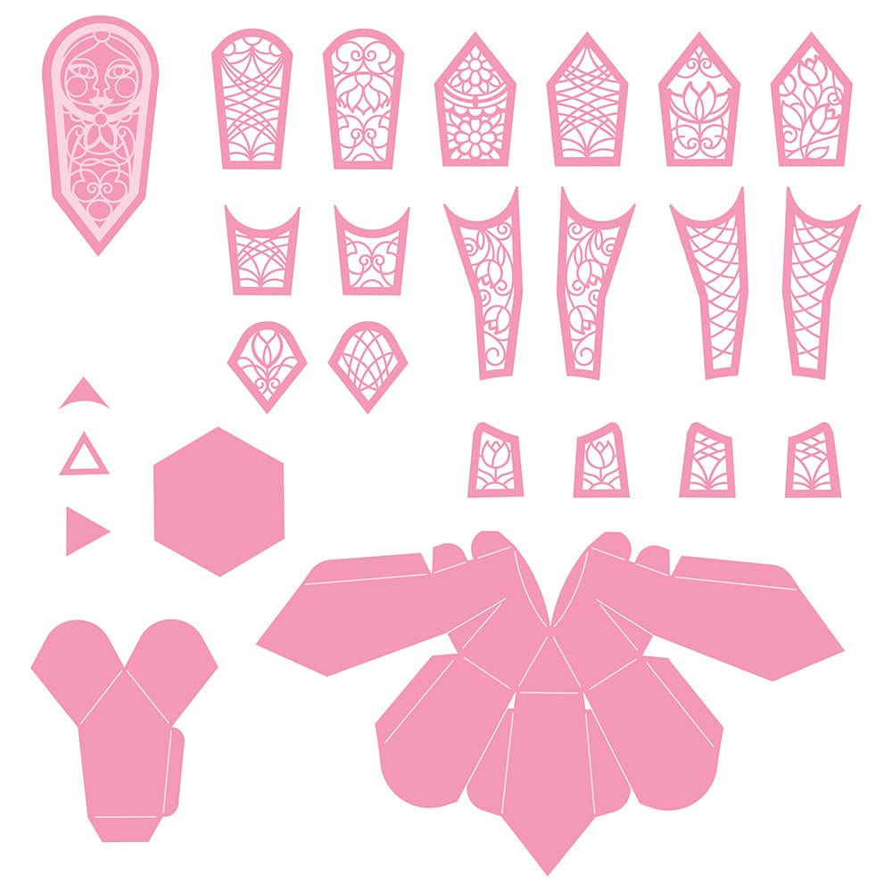 Tonic Studios Die Cutting Beautiful Babushka Die Set Collection - DB084